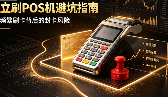 立刷POS机避坑指南：频繁刷卡为什么会被封卡？